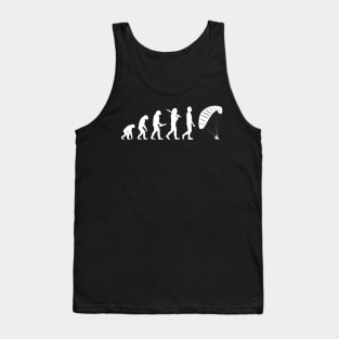 Funny Paragliding Evolution Gift For Paragliders Tank Top